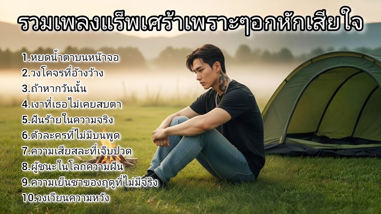 รวมเพลงแร็พเศร้าเพราะๆอกหักเสียใจซึ้งๆใหม่🔥
