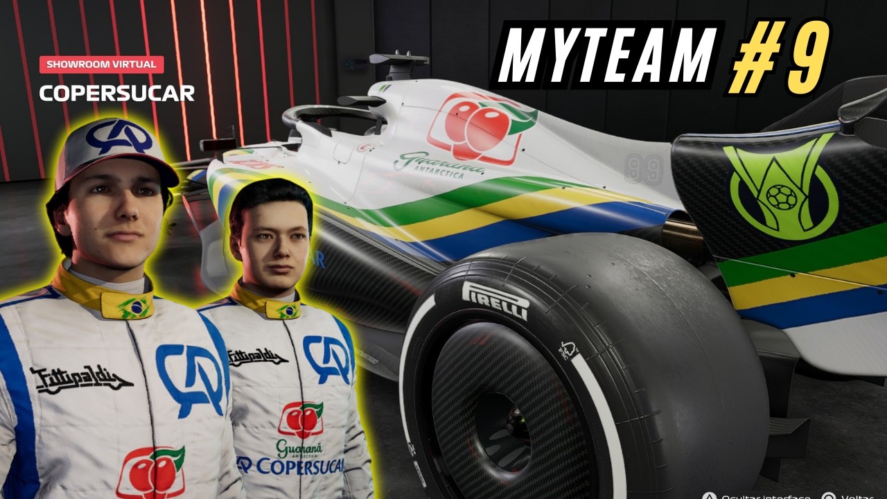 COPERSUCAR, EQUIPE 100% BR! MYTEAM, SEGUNDA TEMPORADA  F125, GP da Espanha!