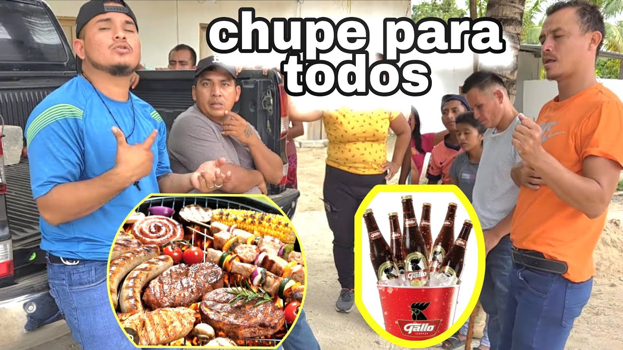 MADRINA manda hacer una parrillada para el grupo de WILDER; cervezas para todos 🍺🥂