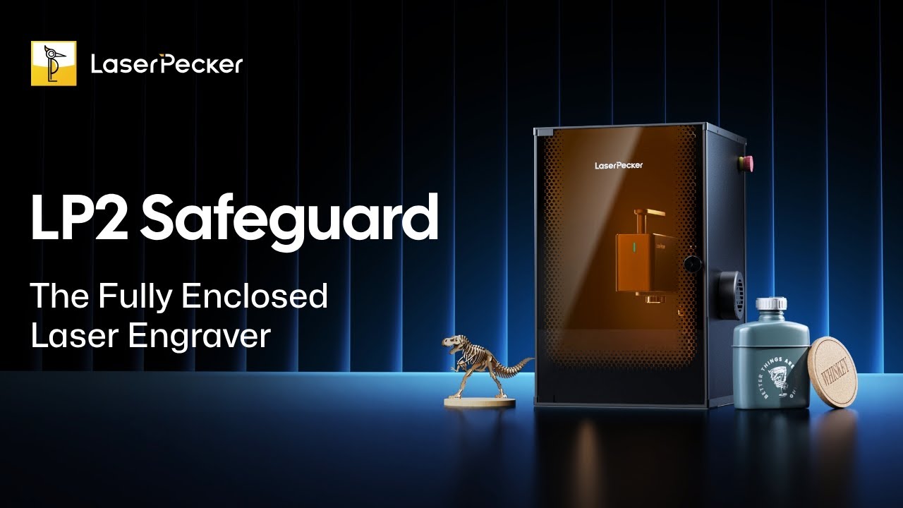 LaserPecker LP2 Safeguard - The Fully Enclosed Laser Engraver