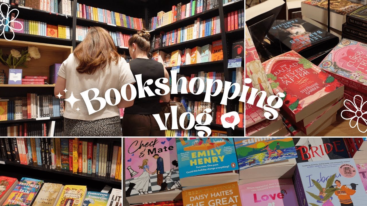 Bookshopping vlog 🌻✨ Neuerscheinungen & Buchempfehlungen