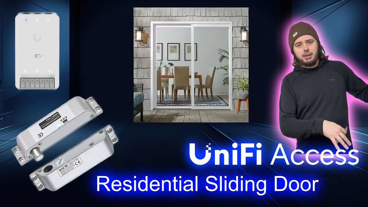 UniFi Access on a Sliding Door (Residential Install Walkthrough)