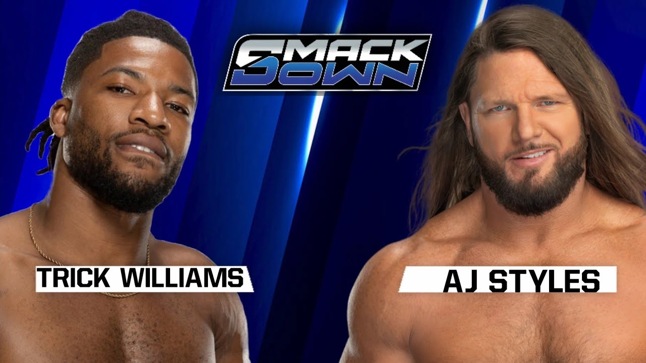 WWE 2K25 Dream Match AJ Styles vs. Trick Williams: Smackdown 2026, Dream Match