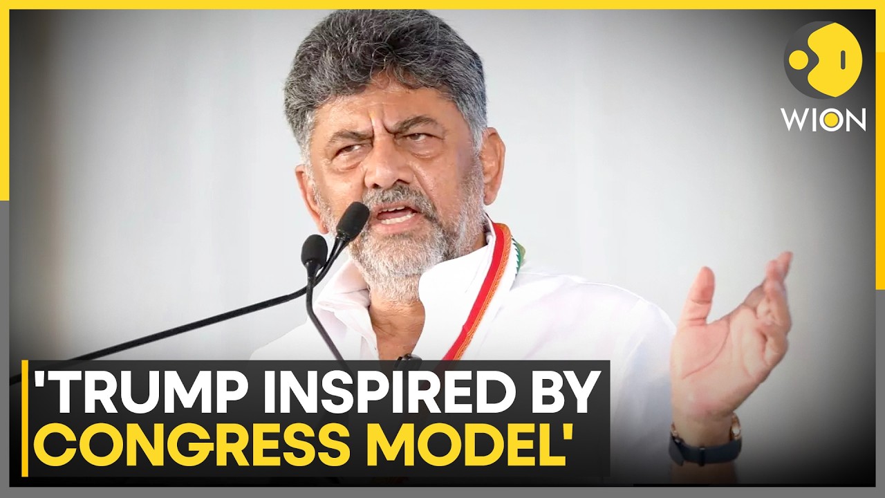 Karnataka CM Claims US President Copied Congress' Welfare Model | WION News