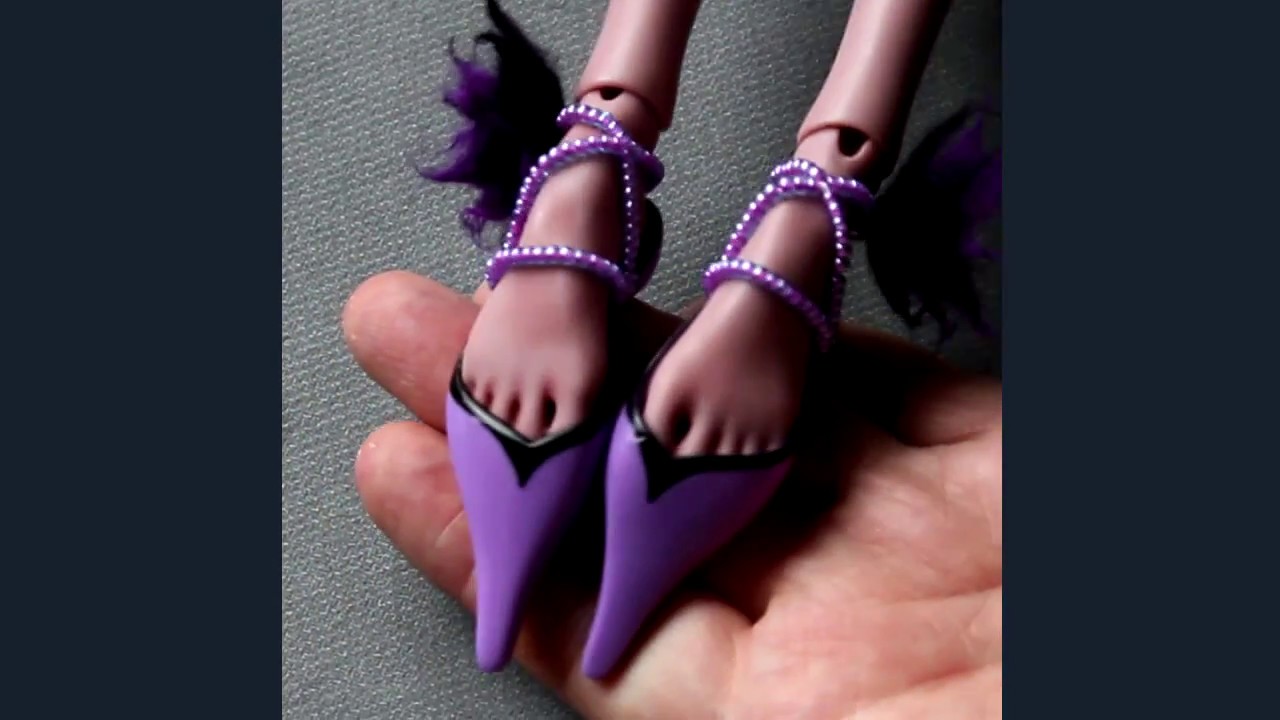 Creation the bjd ballerina shoes.