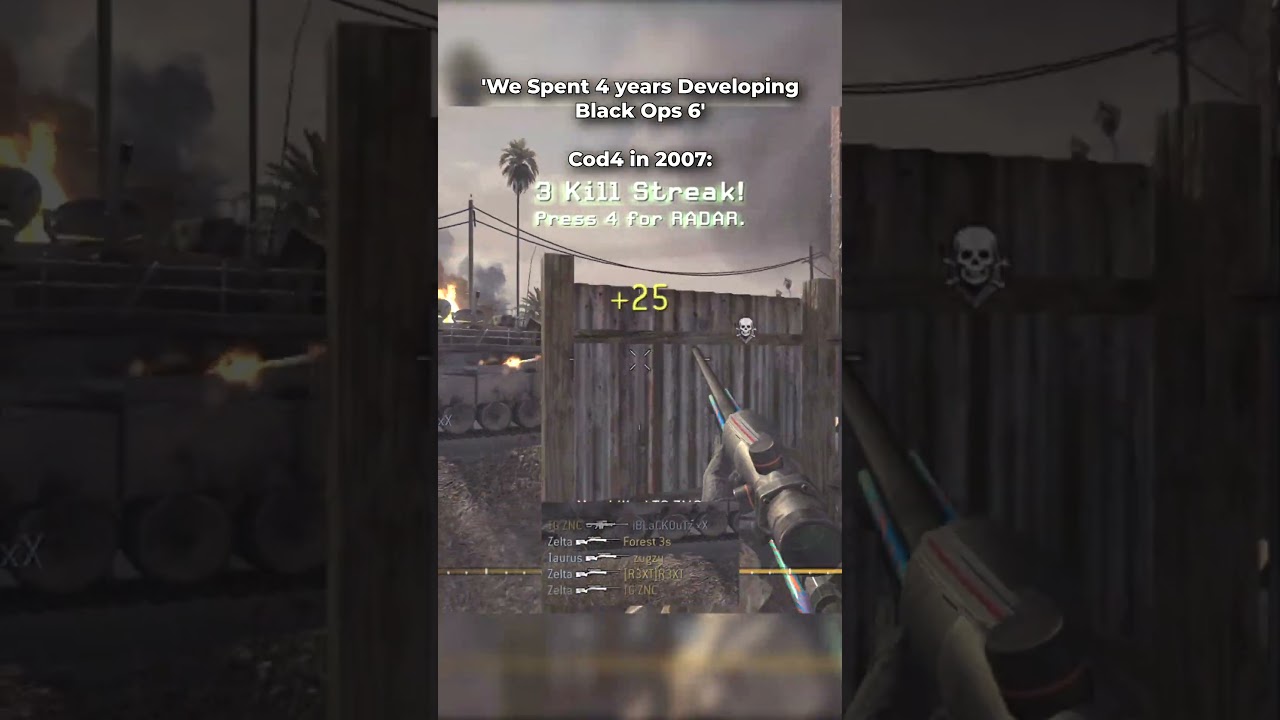 An 18 year old Cod is better than Bo6 😂 #callofduty #nostalgia