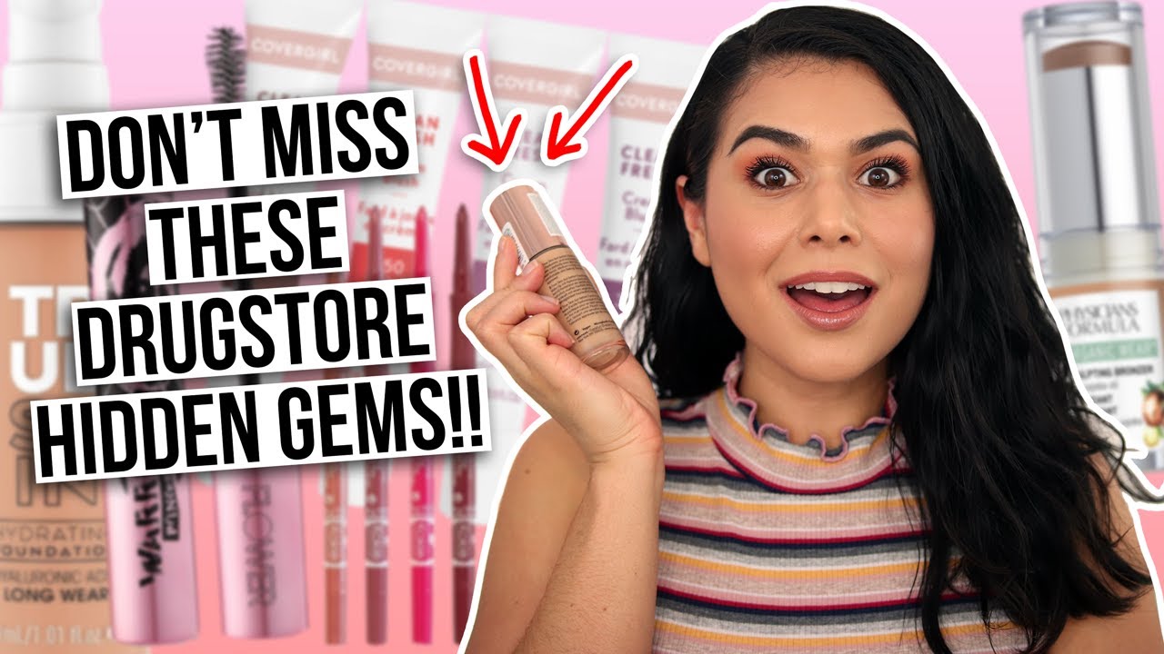 The Best Drugstore Makeup NOBODY is Talking About! 🤭 Drugstore Makeup 2021 Hidden Gems