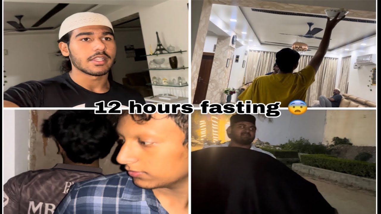 12 hours of fasting routine 😱 