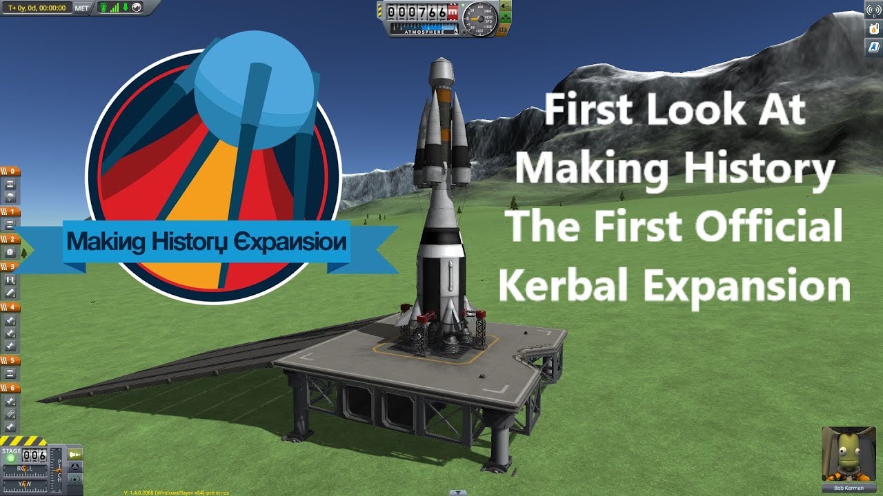 Kerbal Space Program - Making History - Preview