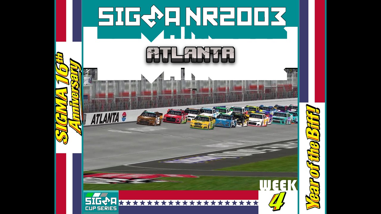 [ SIGMA CUP ] The Rebel 500 @ Atlanta Motor Speedway Race 5 of 42 [ OFFLINE NR2003 ]