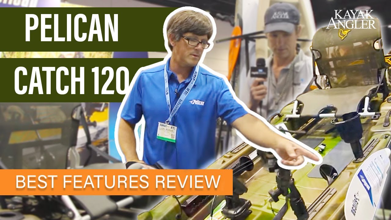 Pelican Catch 120 🎣 Fishing Kayak 📈 Specs & Features Review and Walk-Around 🏆