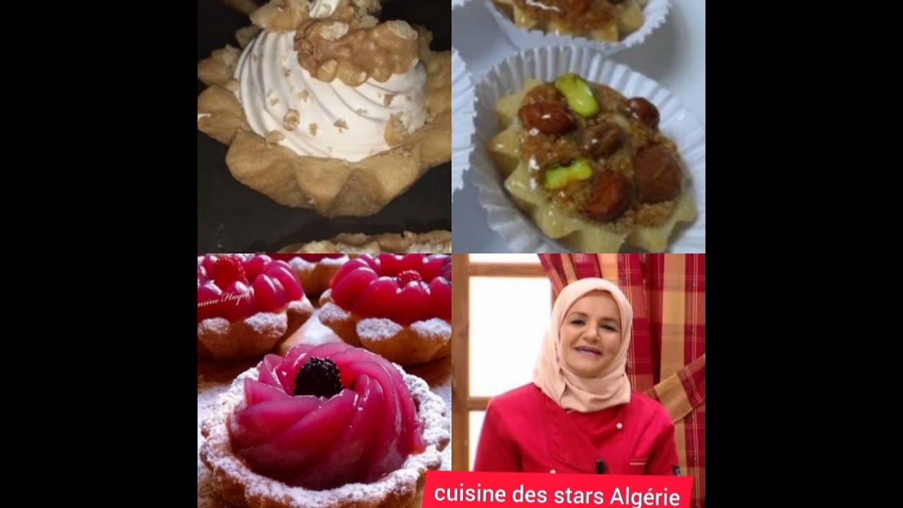 تارتولات بحشوة طمينة و نوڨا و حلقومة و حلوة ترك و طريقة صنعهم