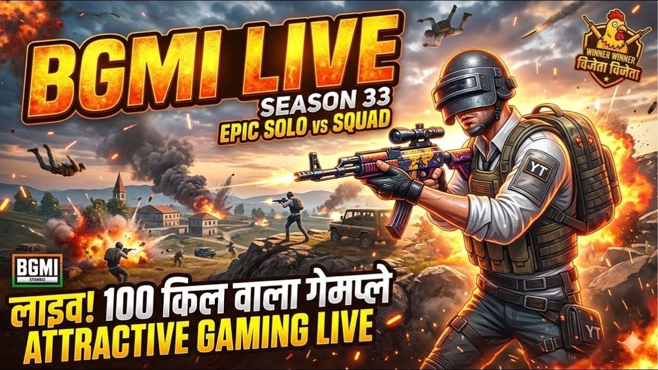 BGMI Live: Non-Stop Rush Gameplay! 🚀