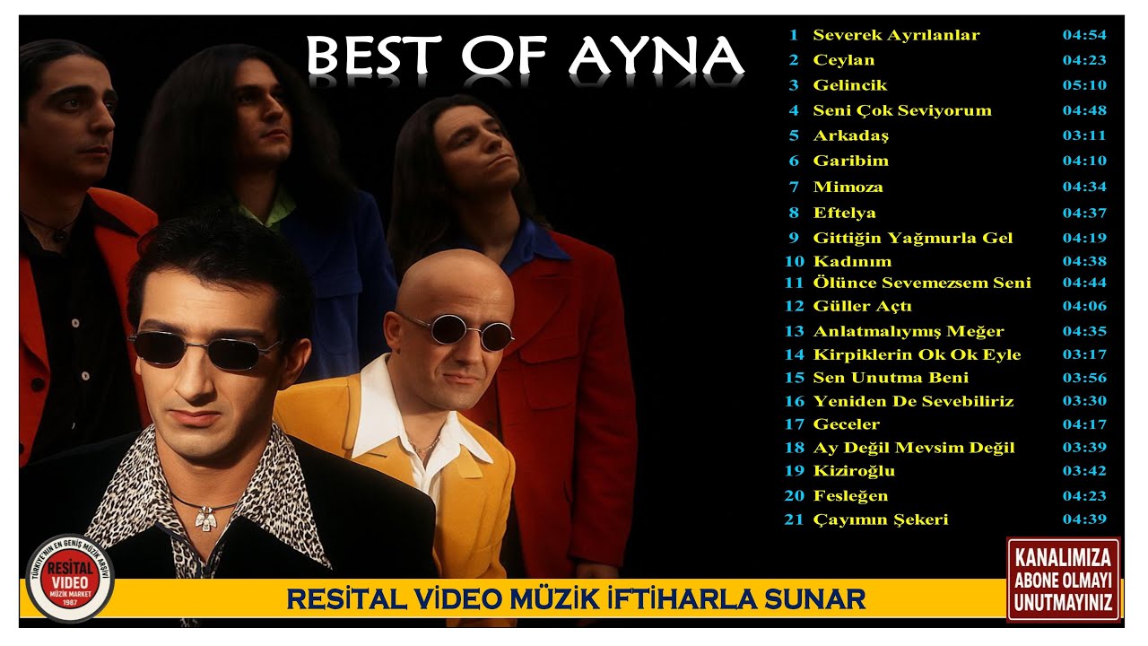 BEST OF AYNA (ORİJİNAL CD KAYDI FULL ALB&Uuml;M)