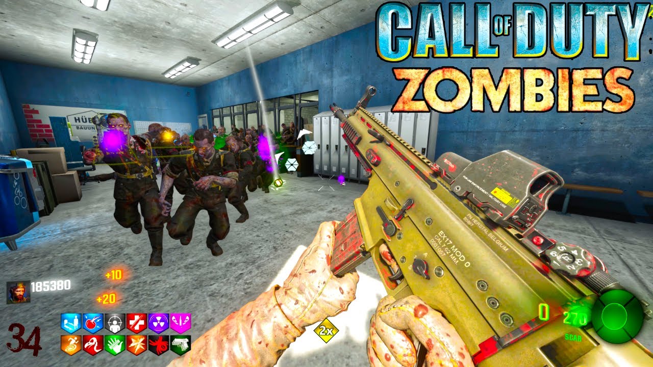 The GUN RANGE BO3 Custom Zombie Map (Black Ops 3)