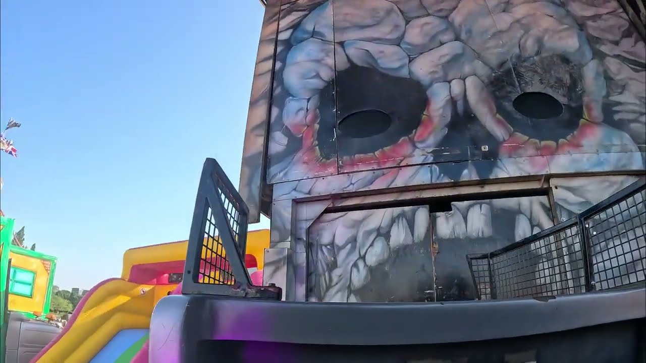 GHOST TRAIN on ride POV | The Hoppings 2024