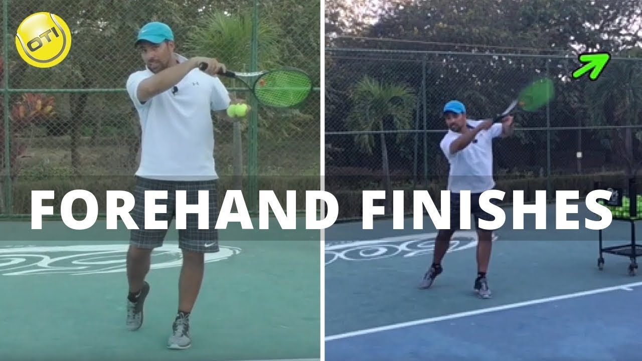 Tennis Tip: Nadim on Forehand Finishes