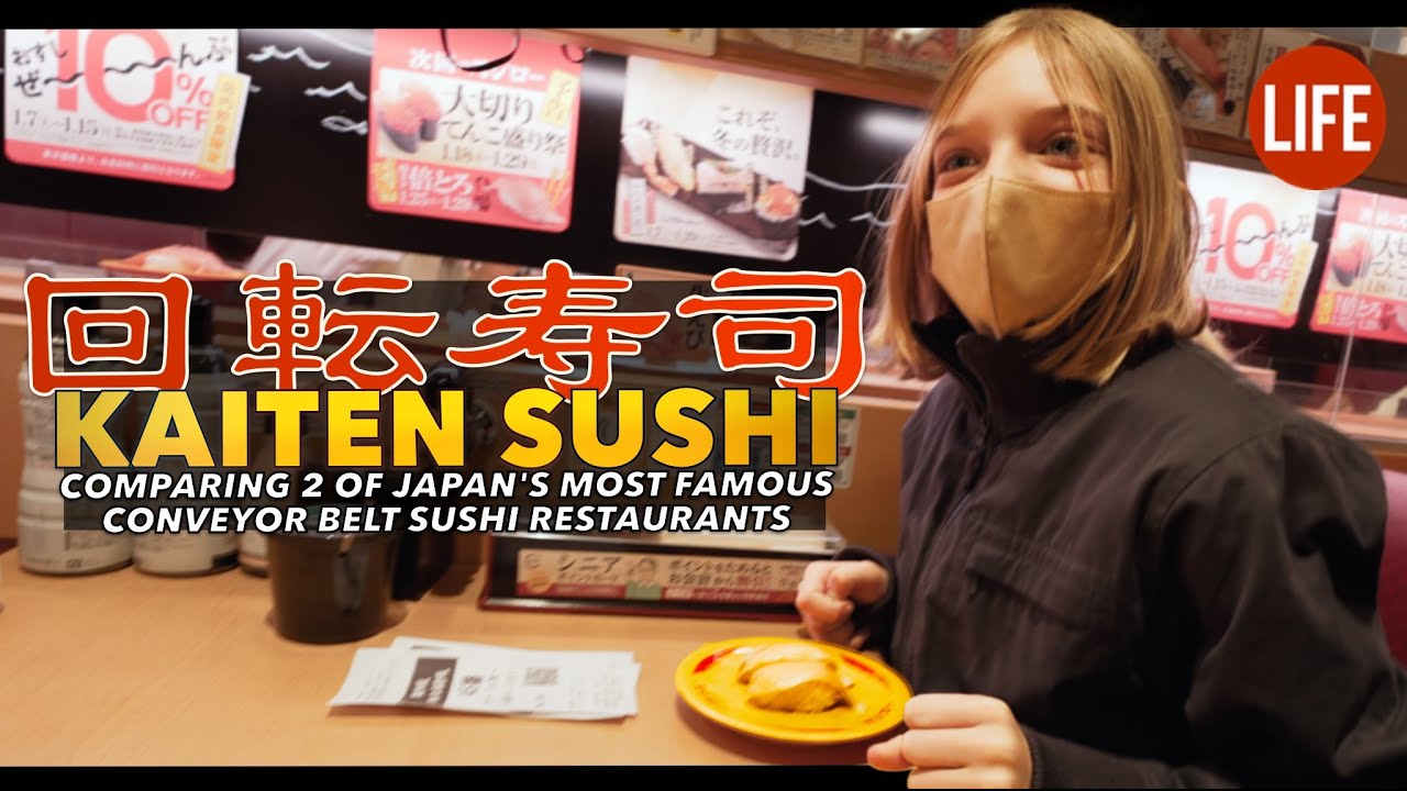 Comparing 2 of Japan's Most Famous Conveyor Belt Sushi Restaurants | Life in Japan Episode 192