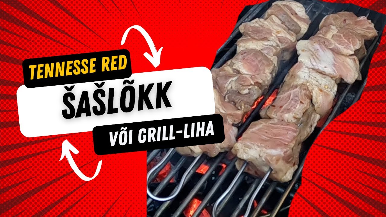 BBQ &Auml;ssad #94 &Scaron;a&scaron;l&otilde;kk Tennessee red marinaadis