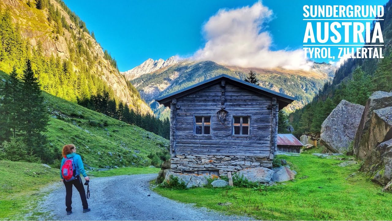 🇦🇹Sundergrund - from Gasthaus in der Au to Kainzenhüttenalm (Austria, Tyrol, Zillertal) 18.09.2021
