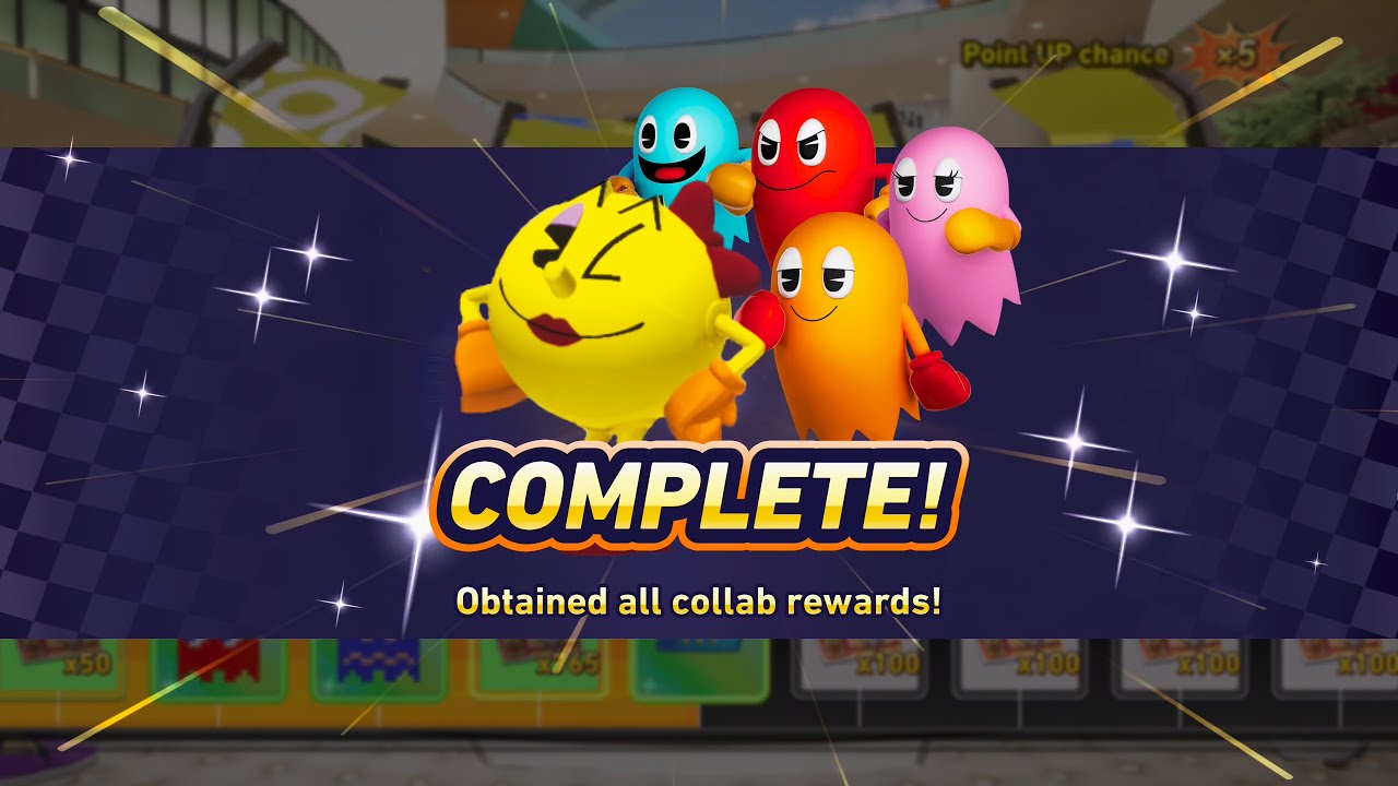 Getting 1K Points for the Pac-Man Event in Sonic Racing Crossworlds (PC 4K)