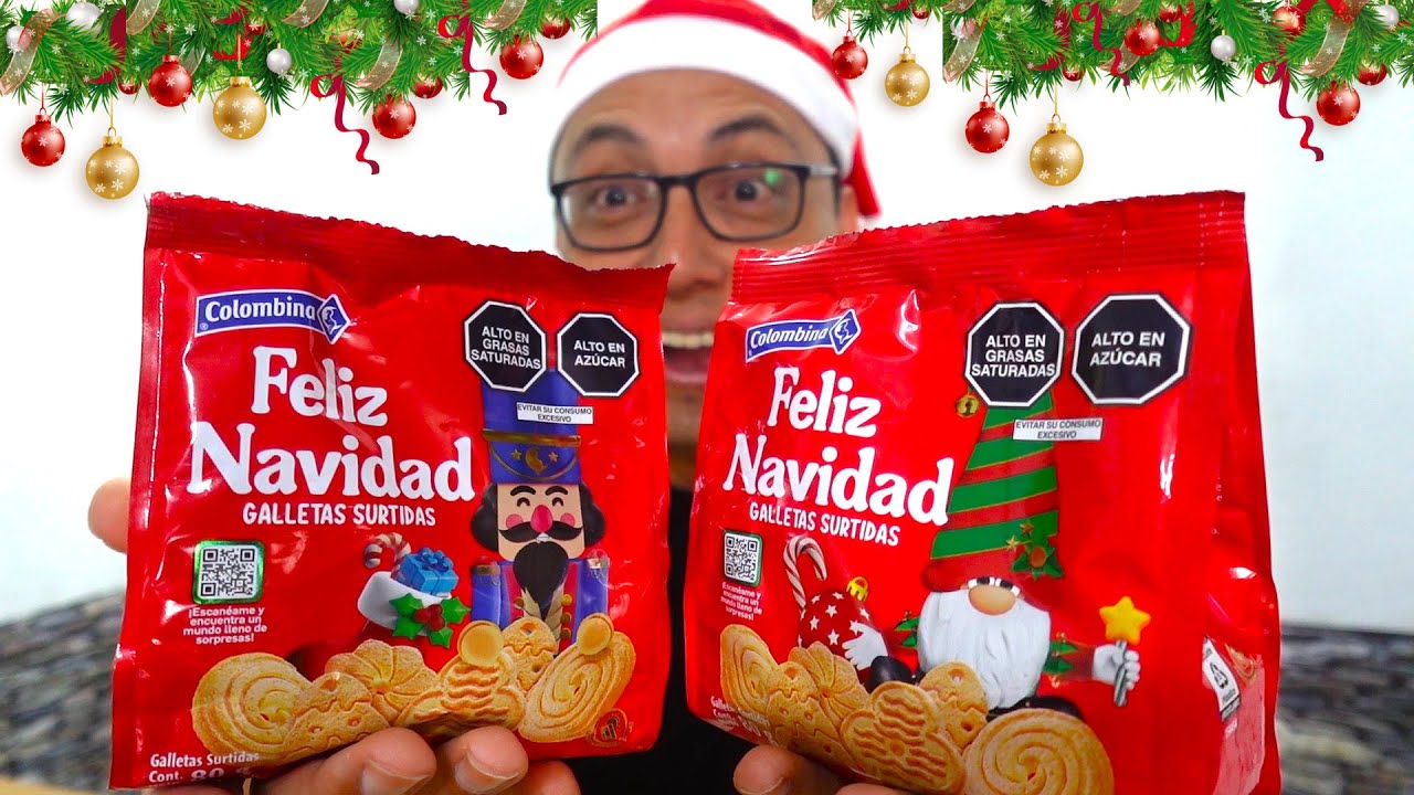 GALLETAS SURTIDAS "COLOMBINA" NAVIDEÑAS