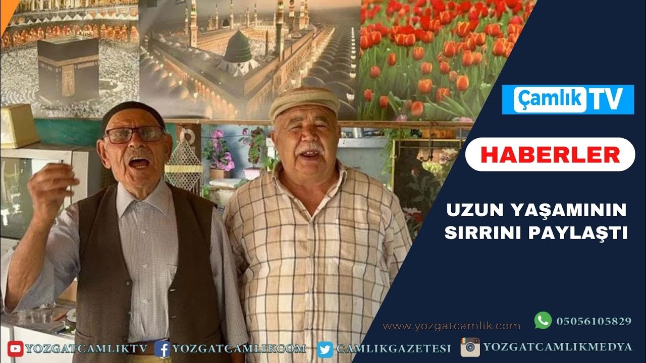 Yerköy’de 94 Yaşındaki Ali Gül Uzun Yaşamının Sırrını Paylaştı! İşte O İpuçları