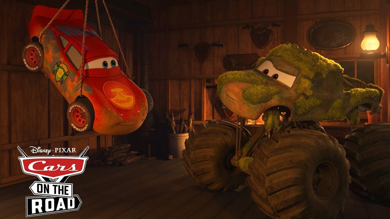 Lightning McQueen Meets Ivy | Cars on the Road | Pixar Cars | @disneyjr