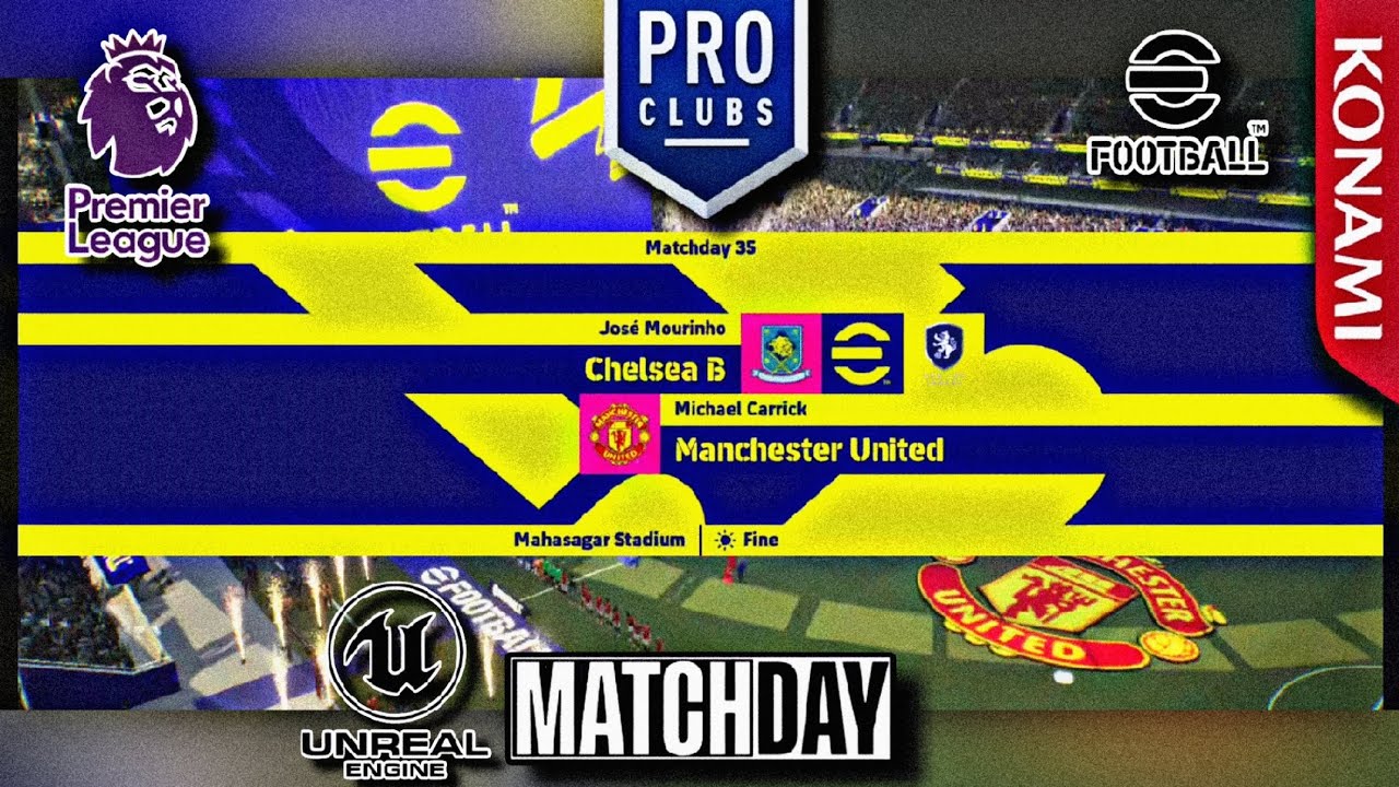 EPL | S1 | MD35 | CHE vs MAN UTD | 1080p | 60fps | BATTLE OF THE AGES | THE RIVALRY FOR DECADES |