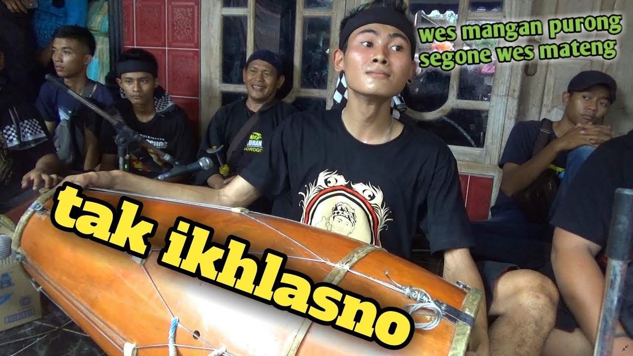 Satu lagu bersama paseduluran seni ponorogo desa kori sawoo
