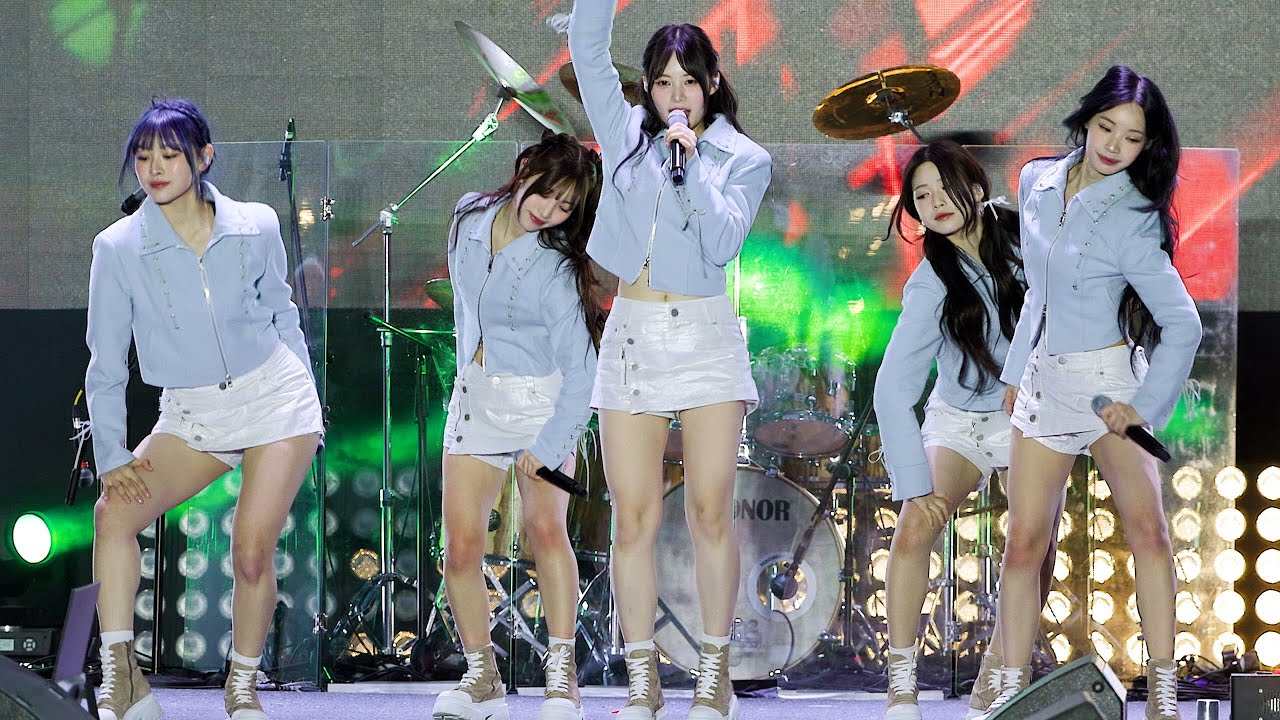 250502 리센느 RESCENE リセーヌ - 풀버전 Glow Up + UhUh + YoYo + LOVE ATTACK |가로 직캠 | 유성온천문화축제 [KPOP FanCam 4K]