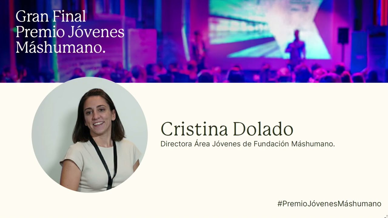PREMIO J&Oacute;VENES MASHUMANO   2025