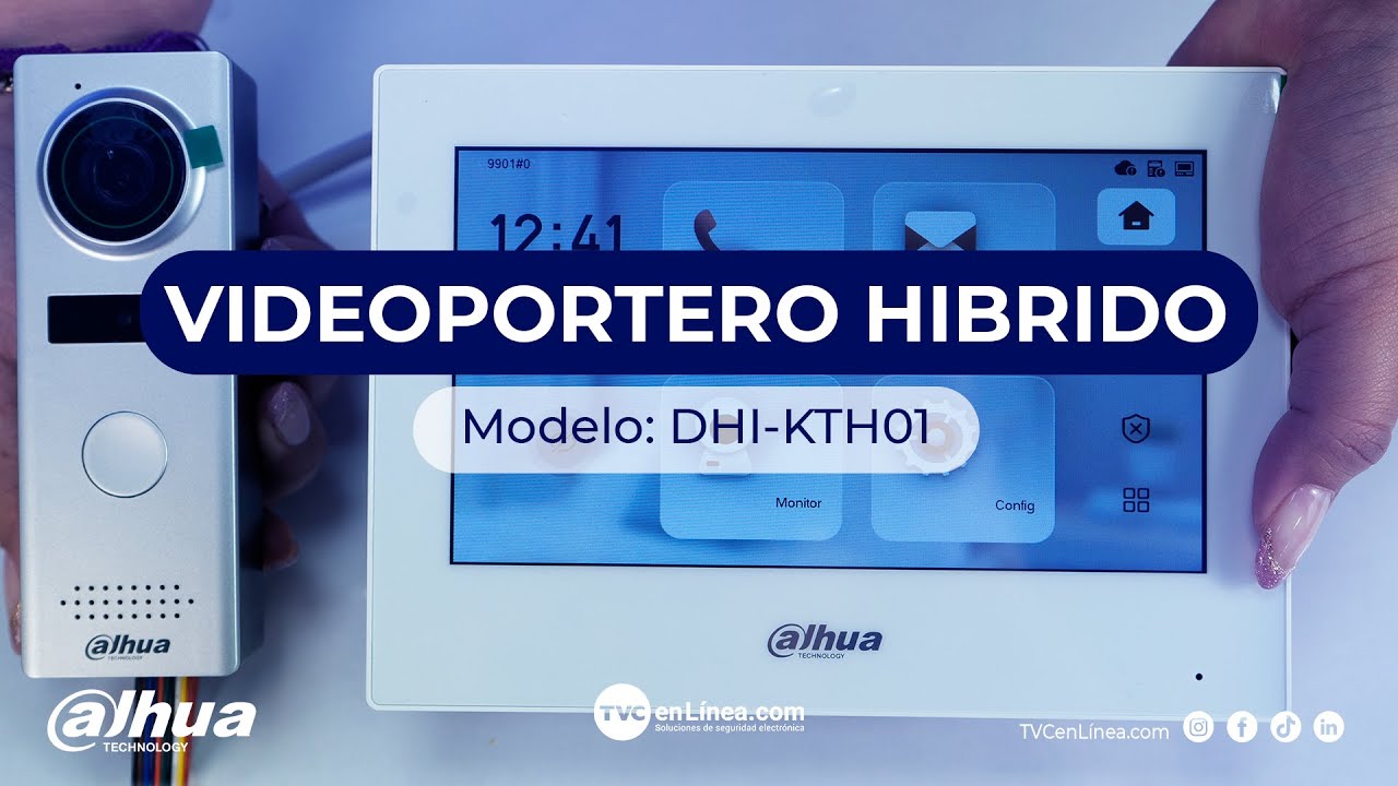Videoportero hibrido Dahua: DHI-KTH01