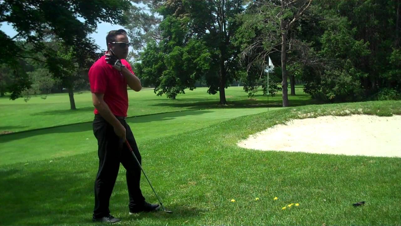 High Lofted Chip Shot