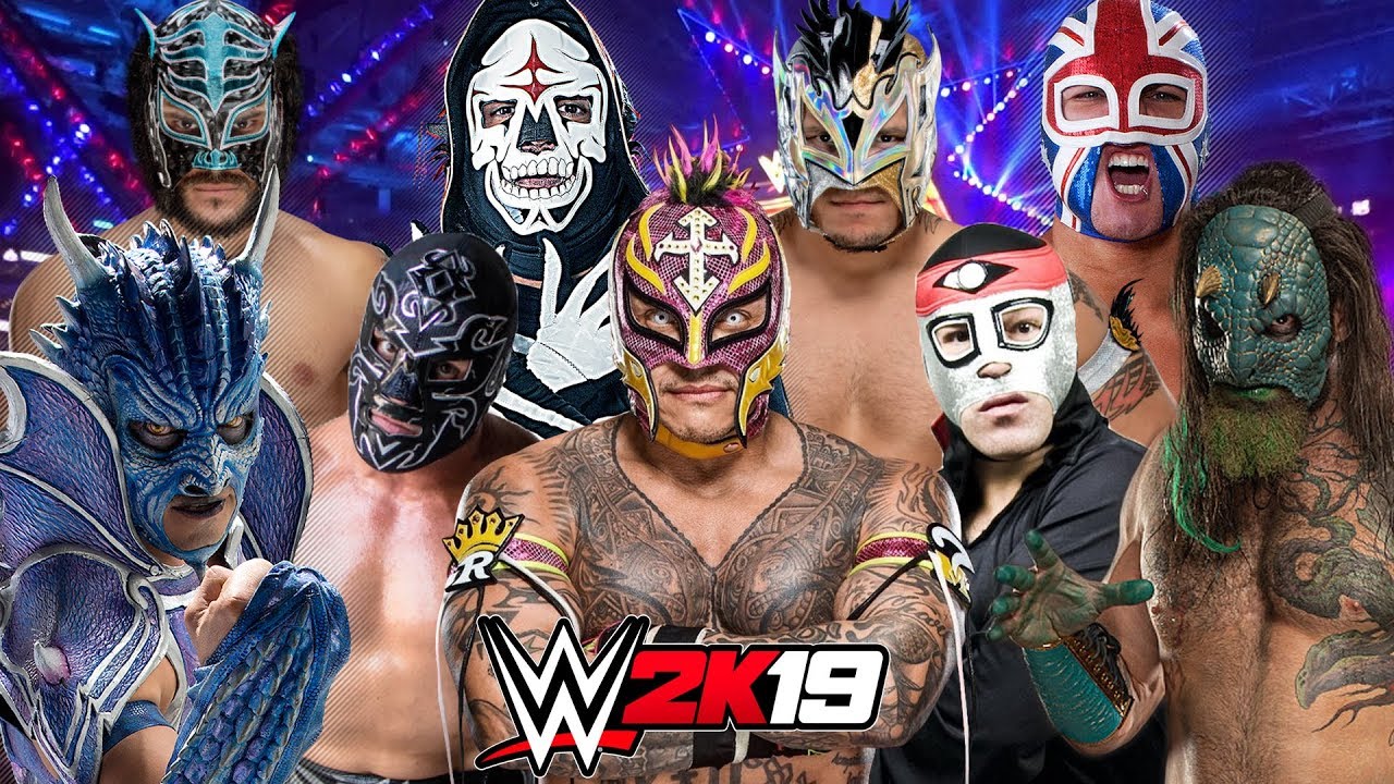 LUCHADOR Royal Rumble | WWE 2K19