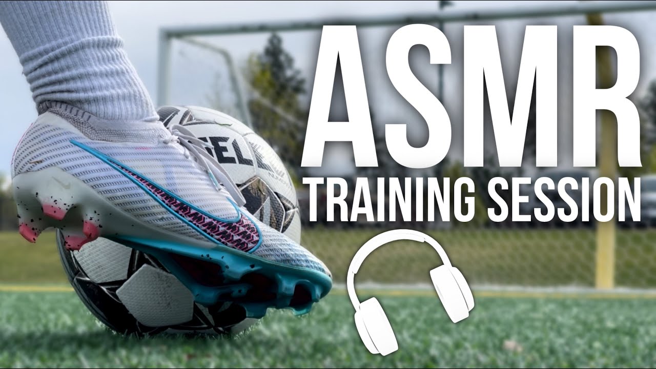 ASMR Individual Training Session in Nike Mercurial Vapors | Soccer / Football Training Session
