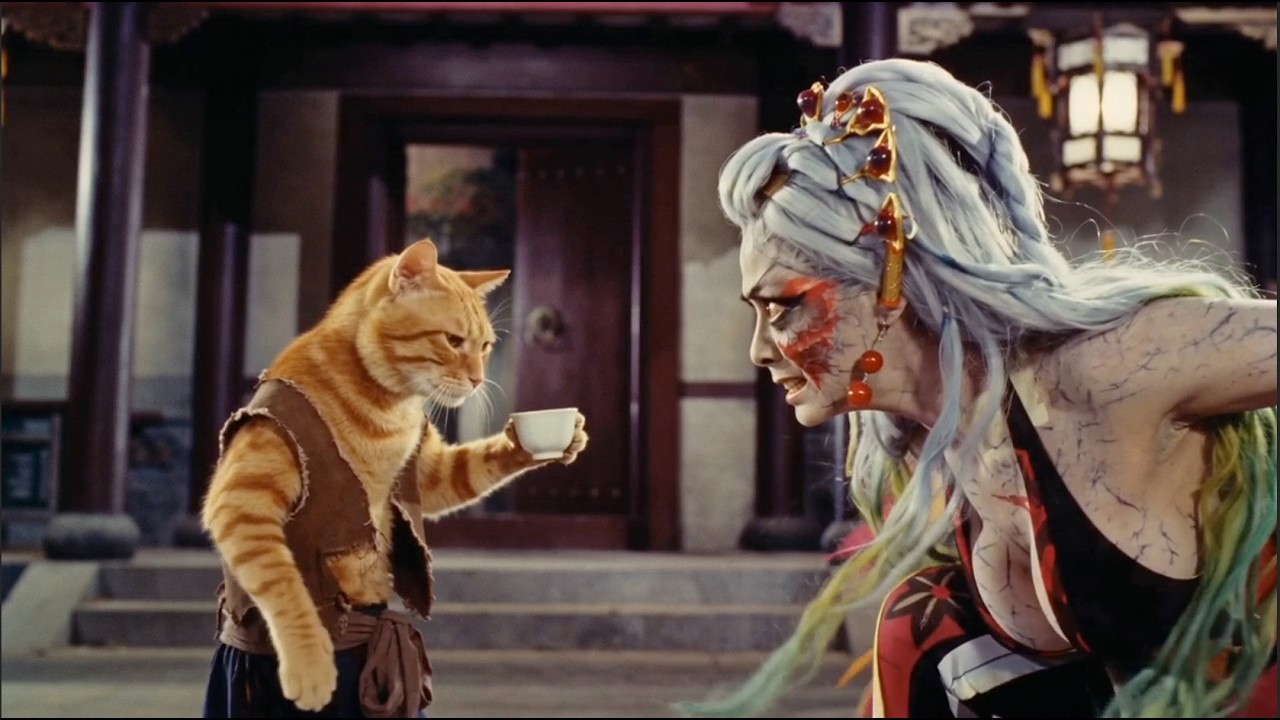 One Last Meal | Cat Fu | AI Shaw Brothers Film