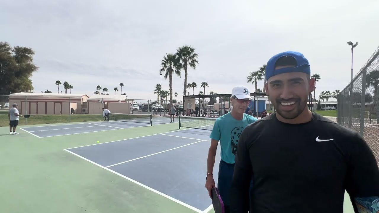02/11/26: Isaiah/Leonard 🆚 Glen/Javier: YAPP ! PickleBall @ PAW - Cocopah RV Resort : Yuma, AZ