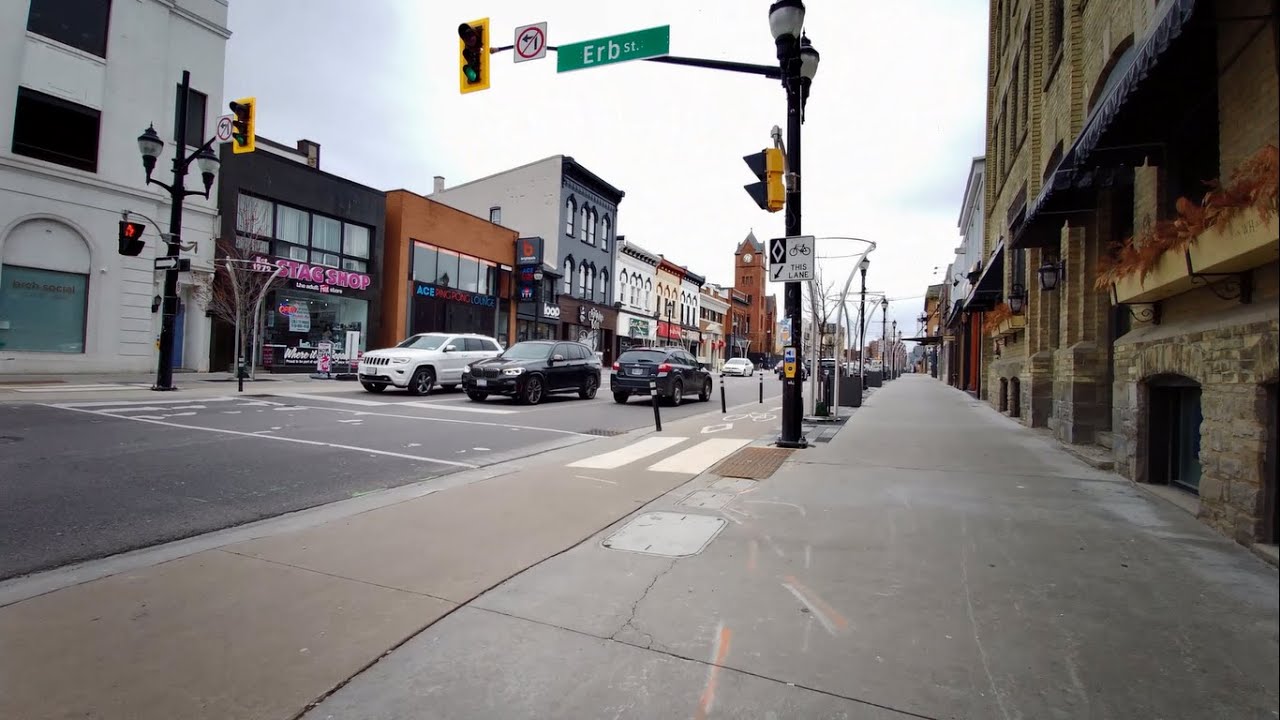 King Street Walking Tour - Waterloo, Ontario, Canada