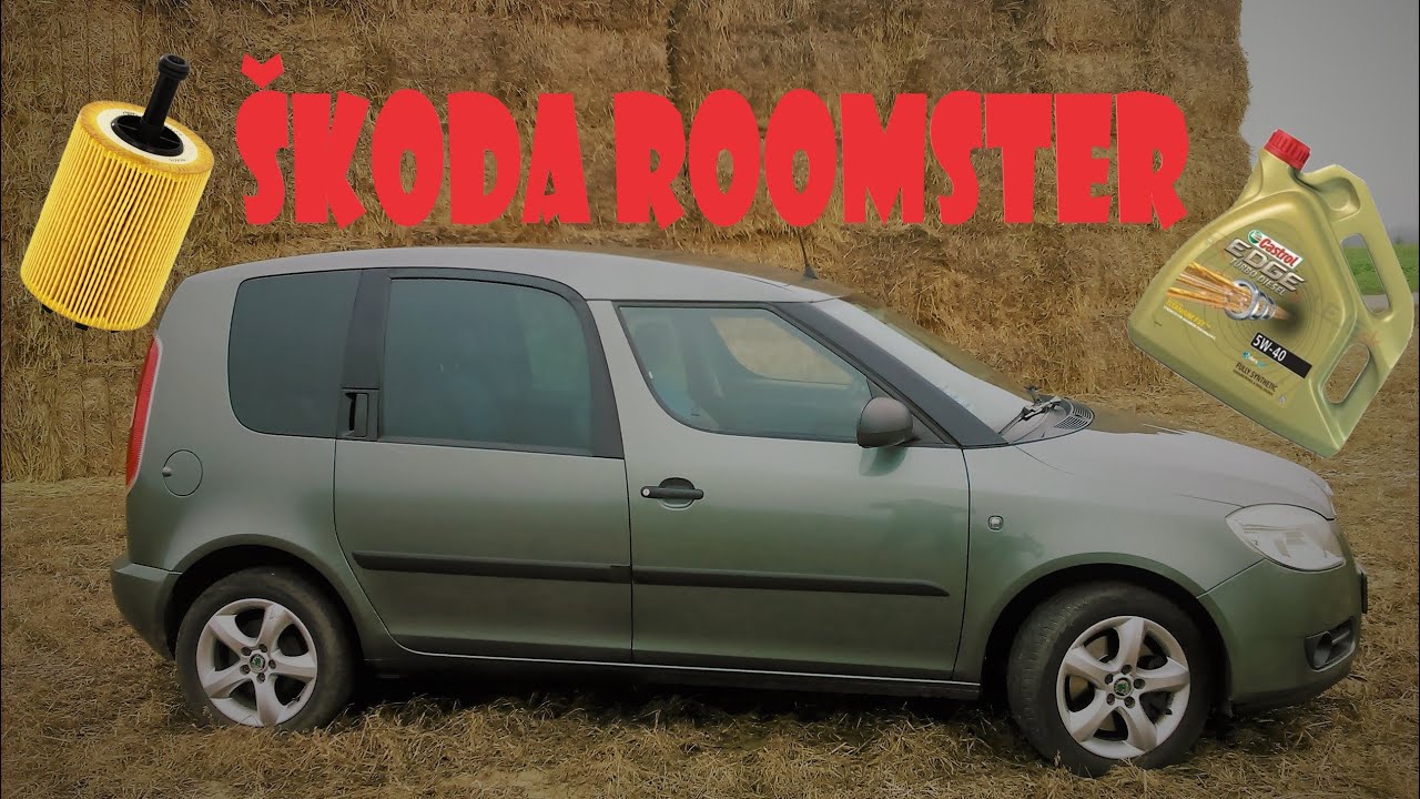 Oil Change Skoda Roomster 1.9TDI / Výmena oleja Skoda Roomster 1.9TDI