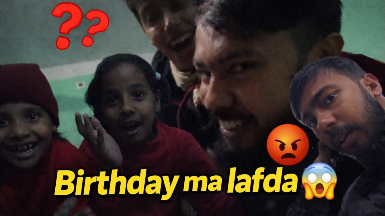 Birthday surprise vanda pani surprise fight 😅🤣 