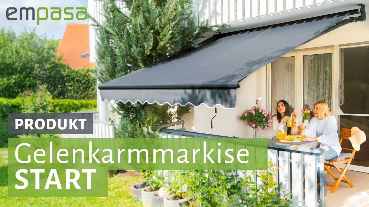 Gelenkarmmarkise START - der unschlagbare Klassiker unter den Markisen | empasa
