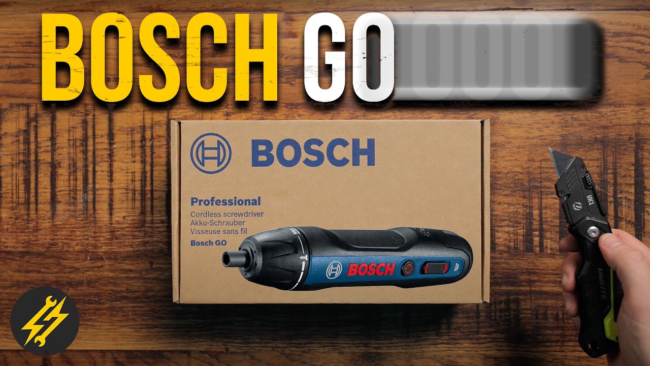 Представлена ​​электрическая отвертка Bosch Go 2!