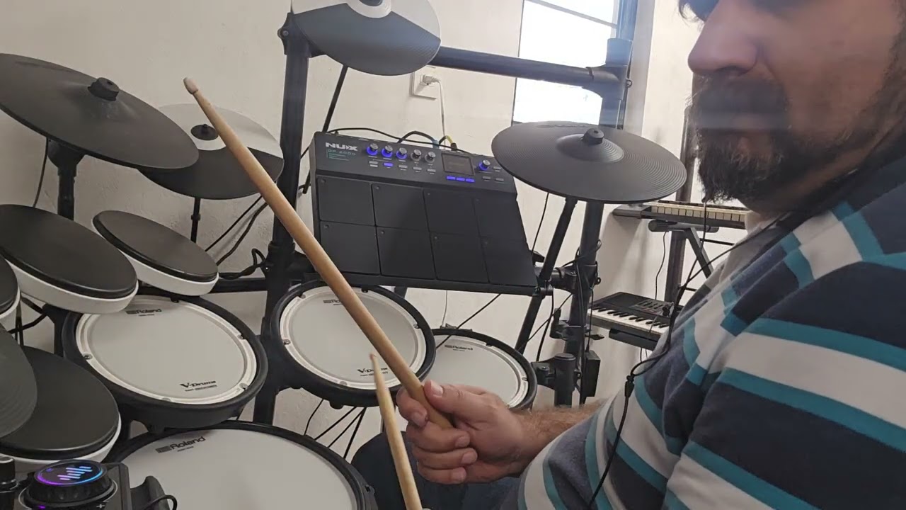 Cover- secreto de amor- bryndis - bateria roland