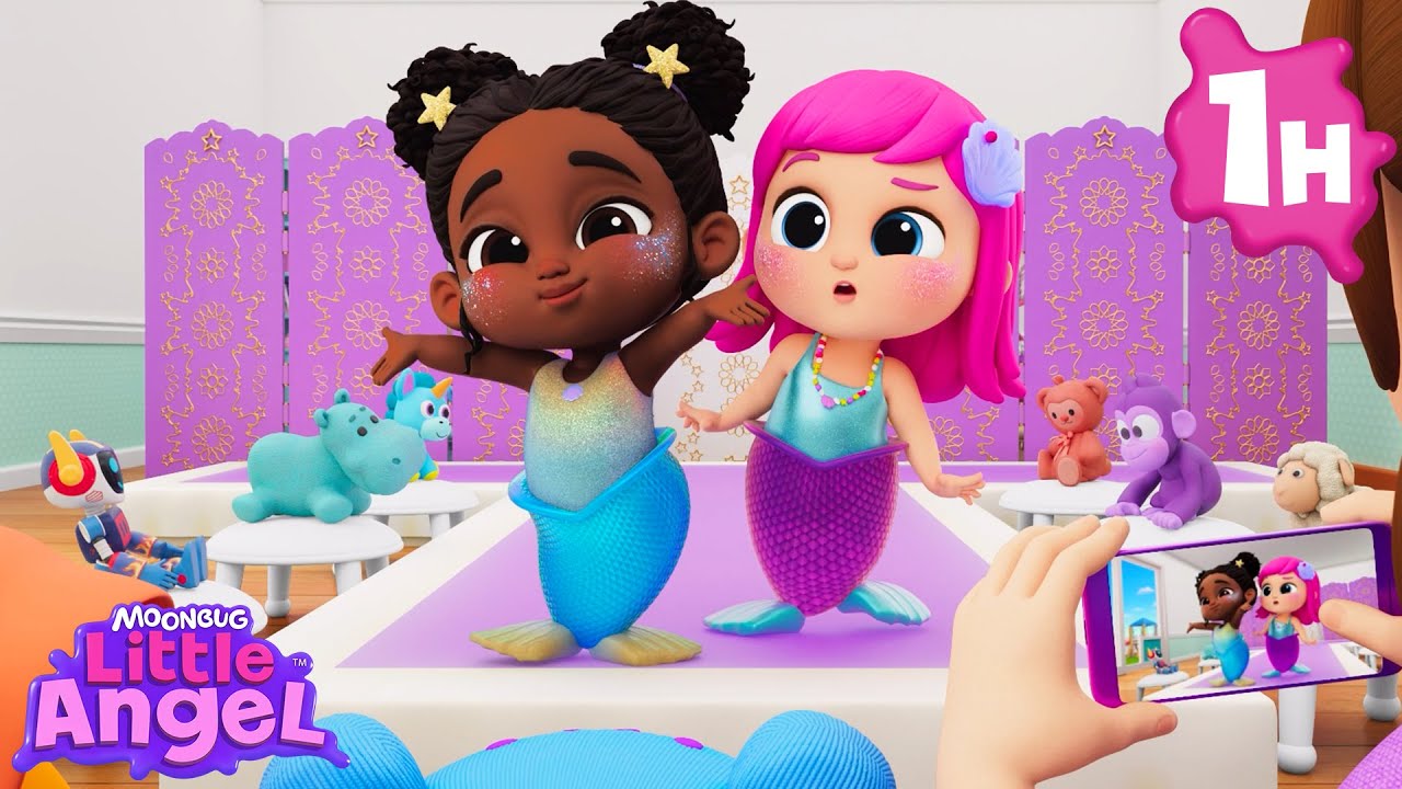 Fashion Show DRAMA! + MORE | 1 HOUR | Little Angel Kids Songs & Nursery Rhymes