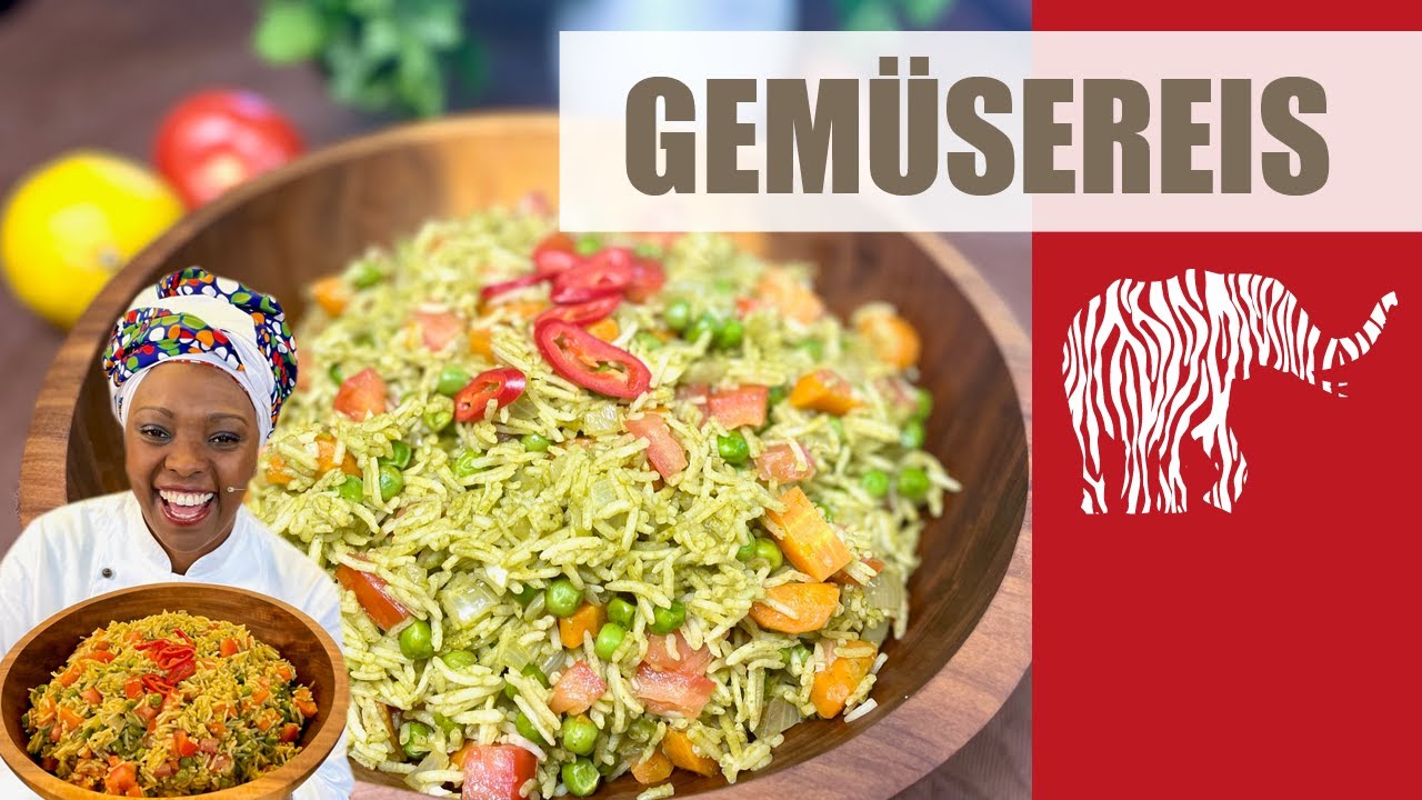 Mchele wa Mboga - bunter Gemüsereis (VEGAN)