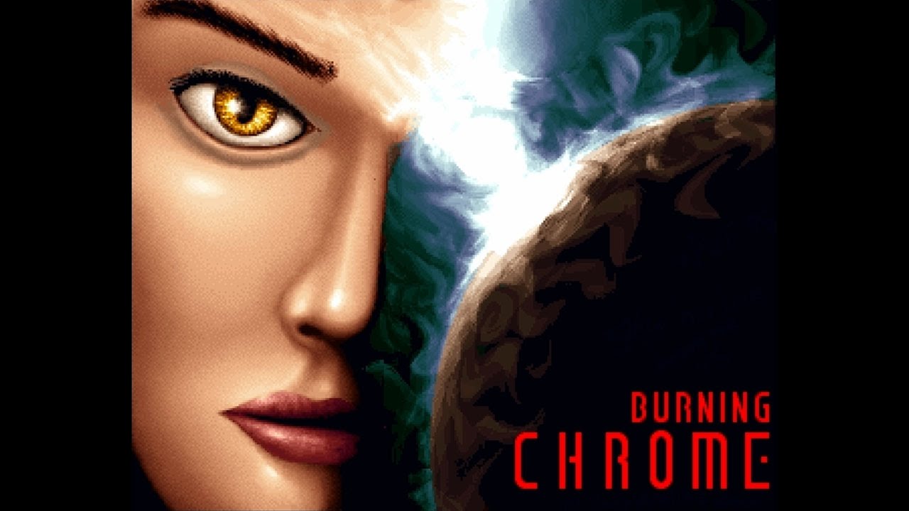 Haujobb - Burning Chrome  -= Amiga AGA 50fps =-