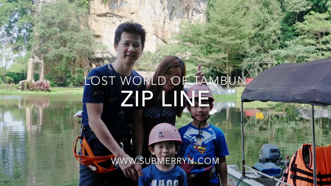 Zip Line at Lost World of Tambun Adventure Park
