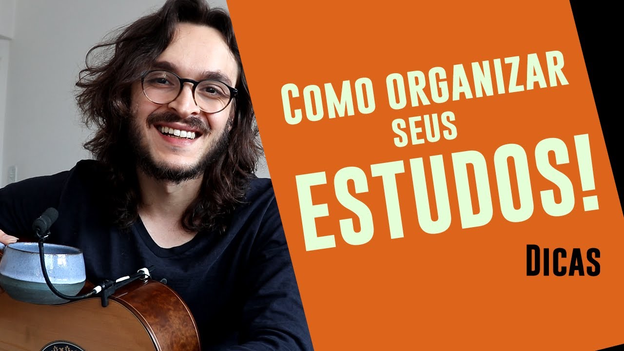 Como organizar seus estudos!   - Viol&atilde;o