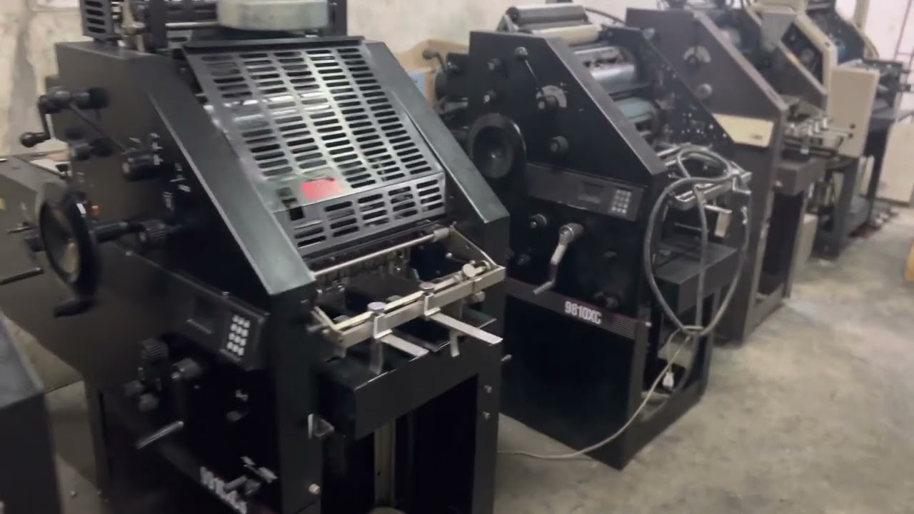 BKI GRAPHICS Mini Offset “ Stock”    Ready Stock Chennai Warehouse ( Ryobi, Hamada, Abdick, Toko)